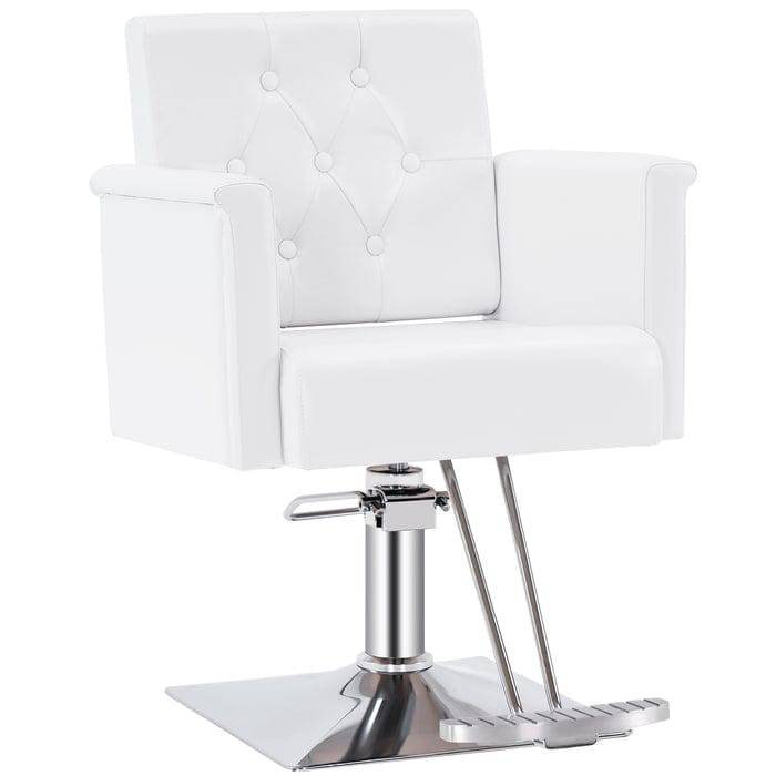 Eleanor Styling Chair - Professional Salon Stylist Chair with Adjustable Height & Swivel Base for Hairdressing, Makeup & Beauty Salon Use