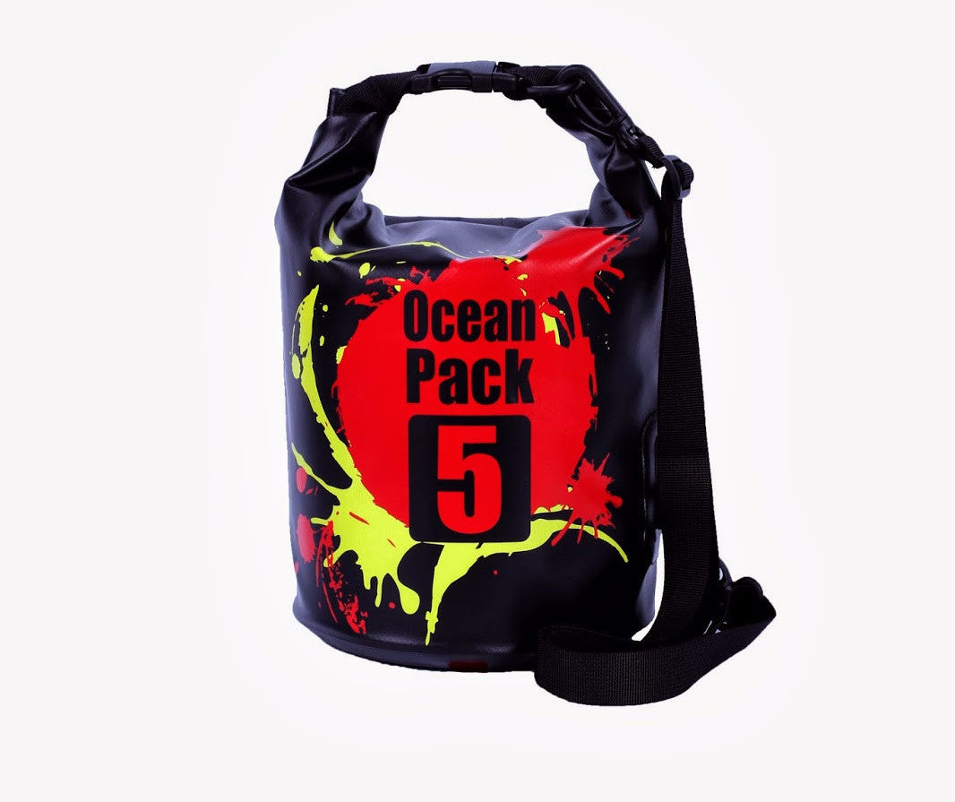 **Karana Ocean Pack 5L Waterproof Dry Tube Bag – Splash Edition – Ideal for Kayaking, Boating & Water Sports**