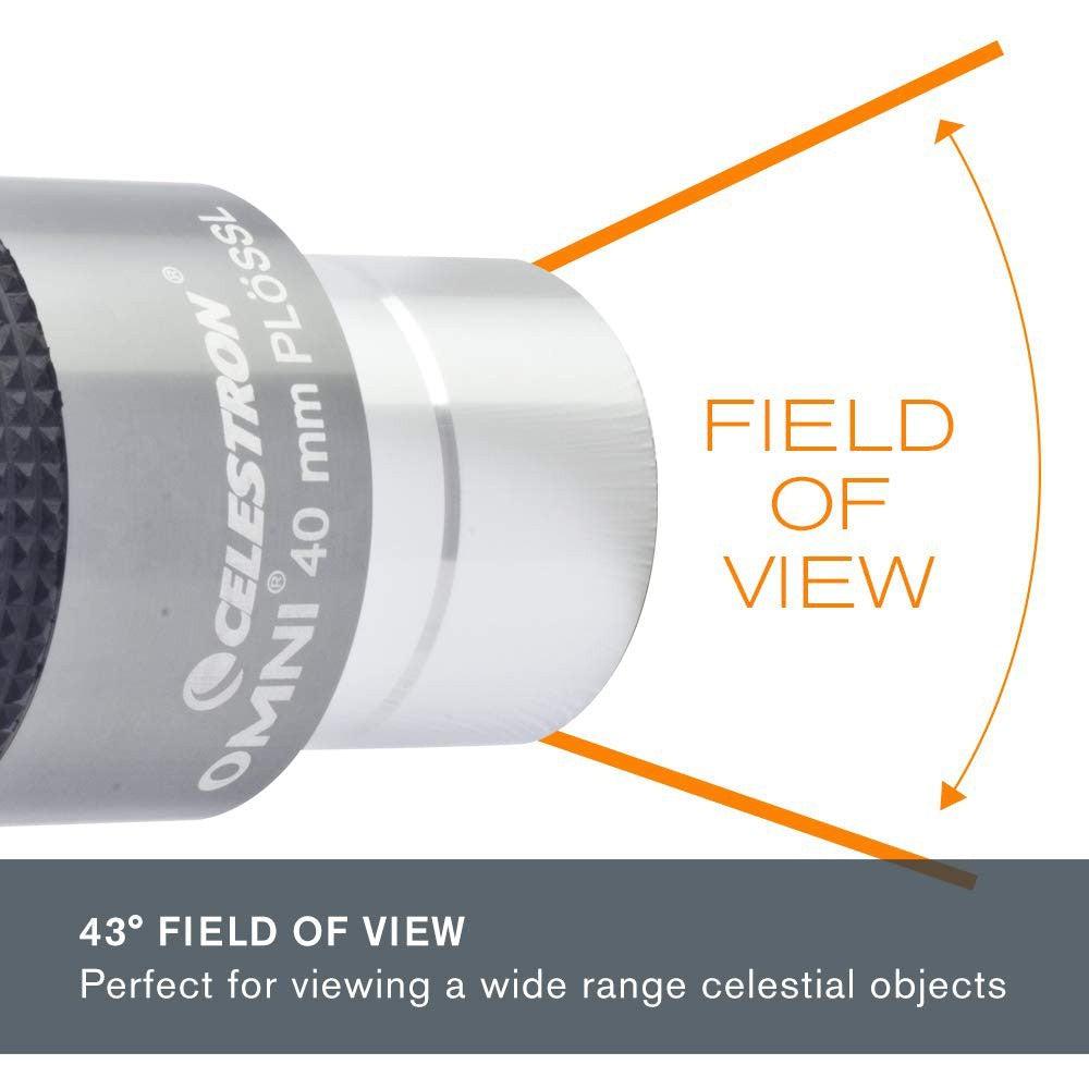Celestron OMNI Eyepieces - High-Quality Telescope Eyepieces for Astronomy (1.25