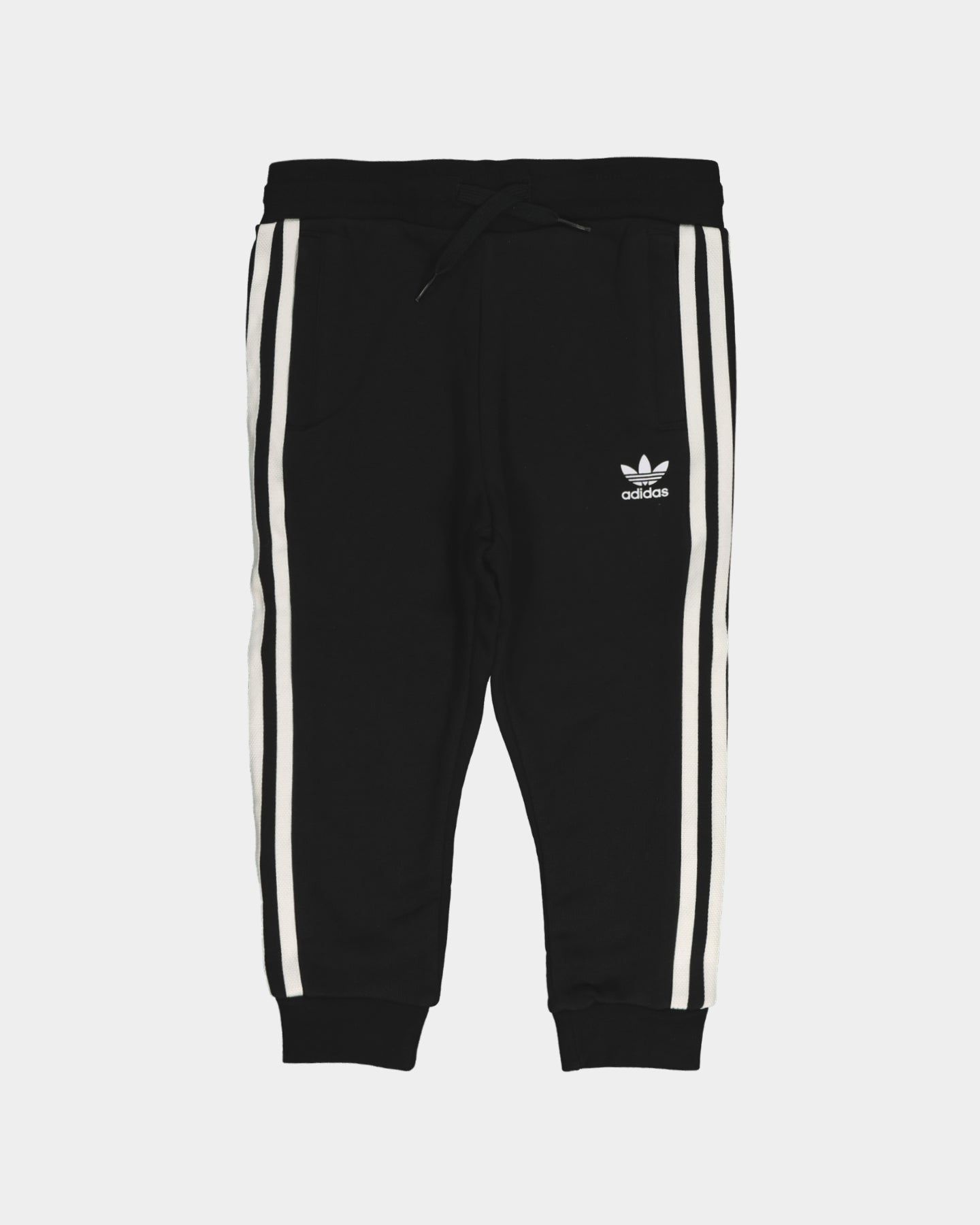 Adidas Kids' 2-Piece Crew Sweatshirt Set - Black & White | Comfortable Cotton Blend for Boys & Girls | Perfect for School, Sports & Casual Wear