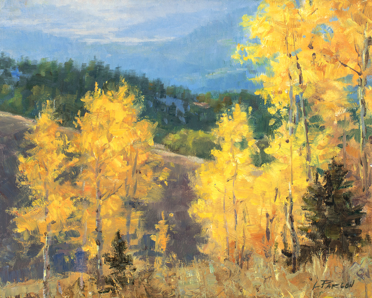 Aspen Ridge Plein Air Painting Kit - Premium Outdoor Art Supplies for Landscape Artists | Perfect for Travel, Sketching & Nature Scenes