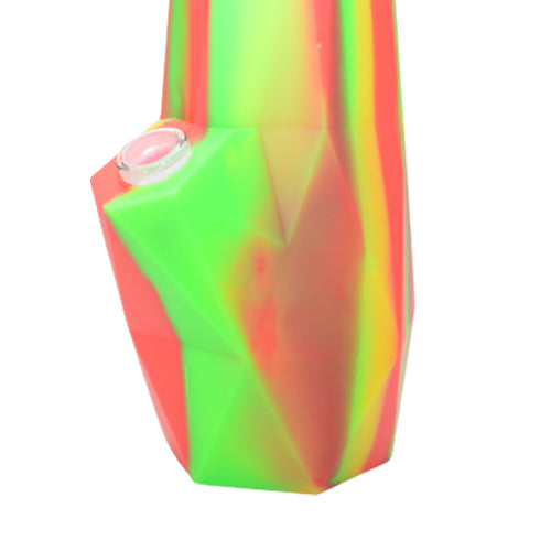 Premium 14mm Short Glass Downstem - 3.5 Inch Diffused Downstem for Bongs & Water Pipes - Durable Borosilicate Glass Downstem with 4 Slits - Perfect for Smooth Smoking Experience