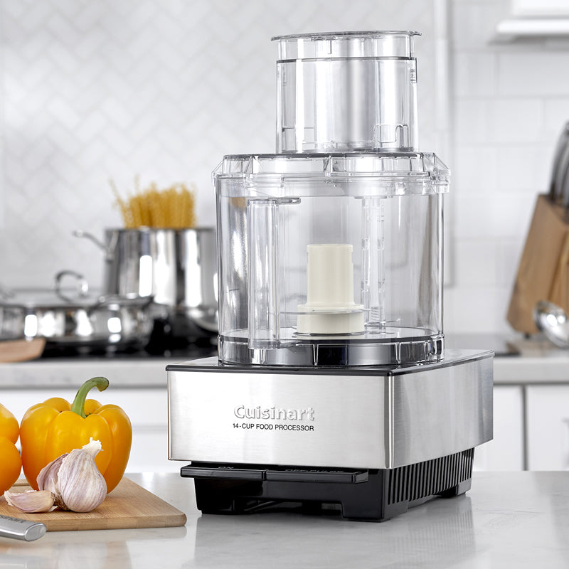 Cuisinart Custom 14™ 14-Cup Food Processor - Powerful Kitchen Appliance for Chopping, Slicing & Shredding - Perfect for Meal Prep, Baking & Large Batch Cooking