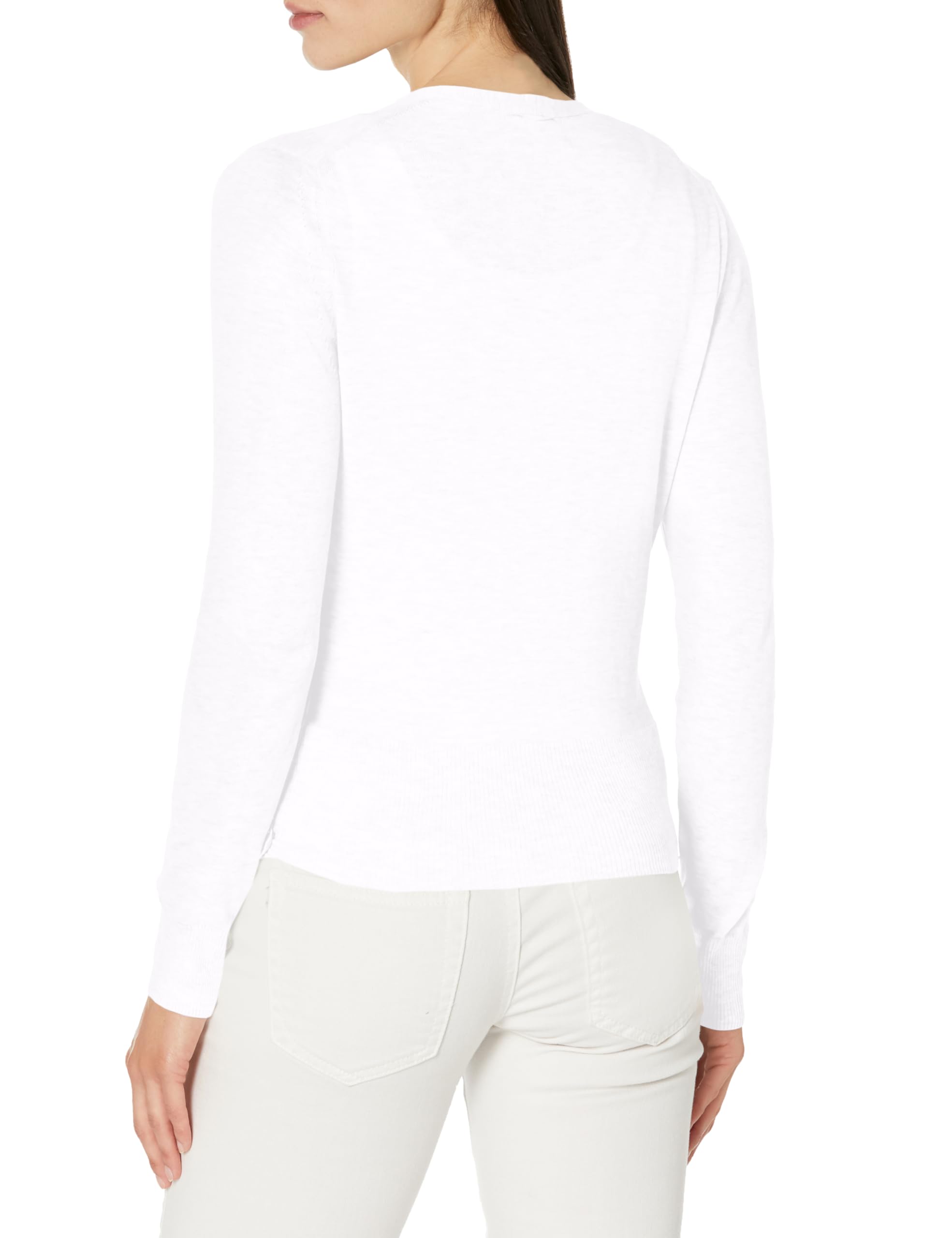 NIC+ZOE Women's 4-Season Stretch Knit Cardigan Sweater - Soft Paper White | Versatile Layering for Office, Travel & Casual Outfits
