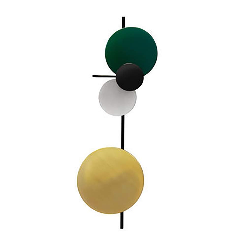 Nordic Modern Wall Light - Minimalist Green Wall Lamp for Living Room, Bedroom, Kids Room, Hallway & Staircase - Creative Decorative Lighting 35.9 x 8cm - Perfect for Ambient & Accent Lighting