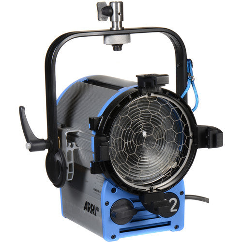 ARRI T2 2000W Professional Fresnel Light for Film Production - 120V/240V Dual Voltage - Perfect for Studio & Location Lighting