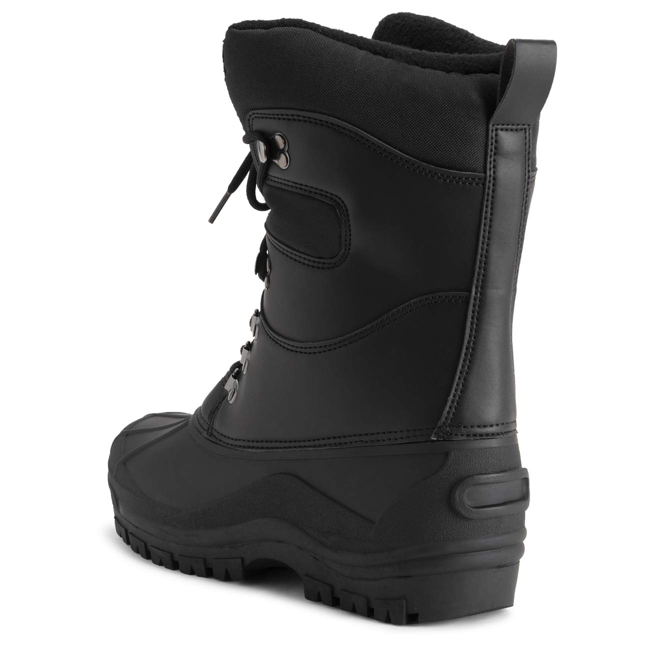 Men's Waterproof Snow Boots - Thermal Hiking & Safety for Winter