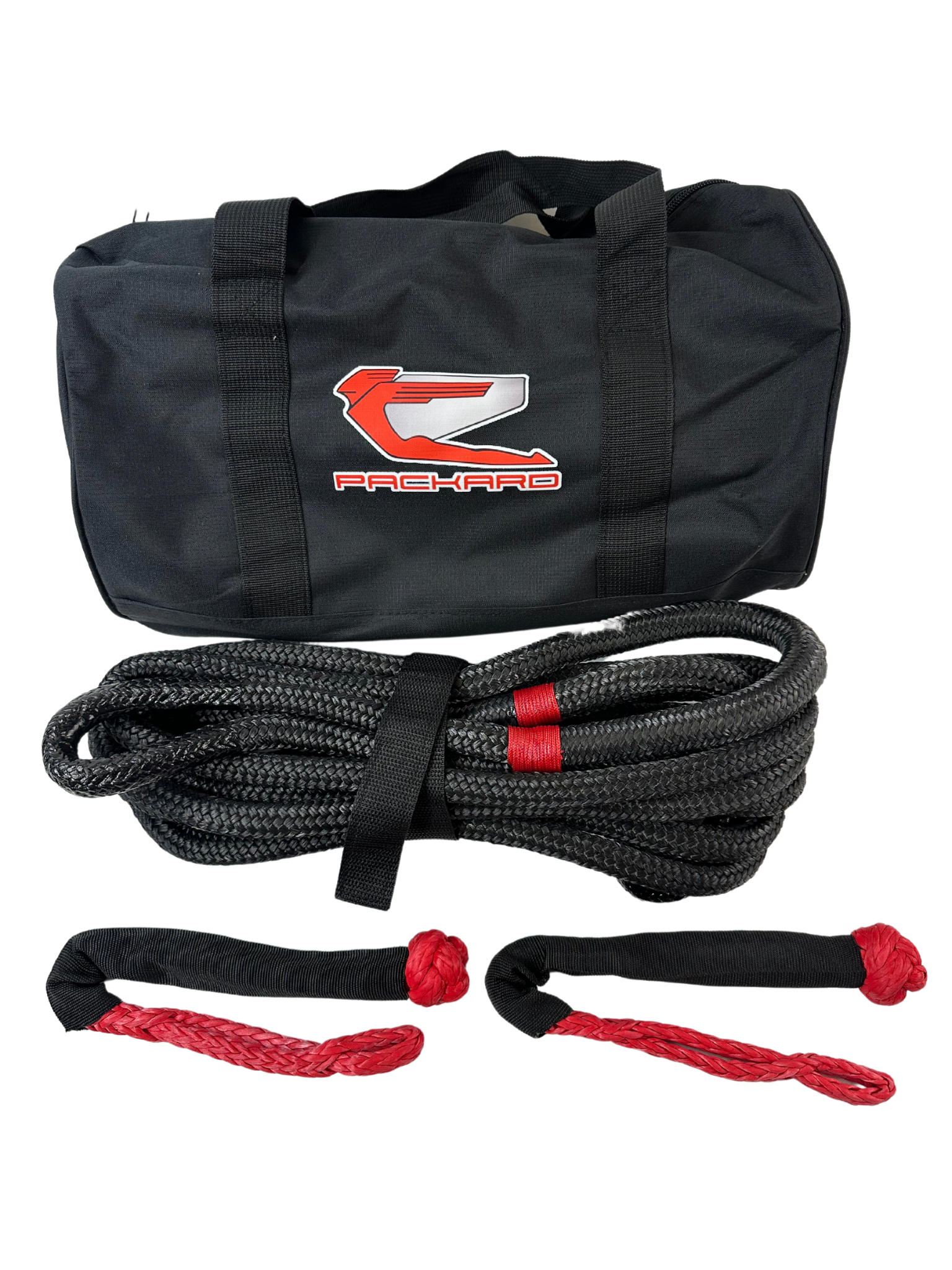 Heavy Duty Kinetic Recovery Rope with 2 Soft Shackles - Off-Road Vehicle Recovery Strap for Jeep, Truck & SUV - Emergency Towing & Extraction Gear for Mud, Sand & Snow