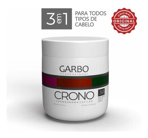 Chronogram Capillary 3em1 500g Garbo Original - Premium Hair Care for Damaged Hair | Perfect for Daily Use & Salon Treatments