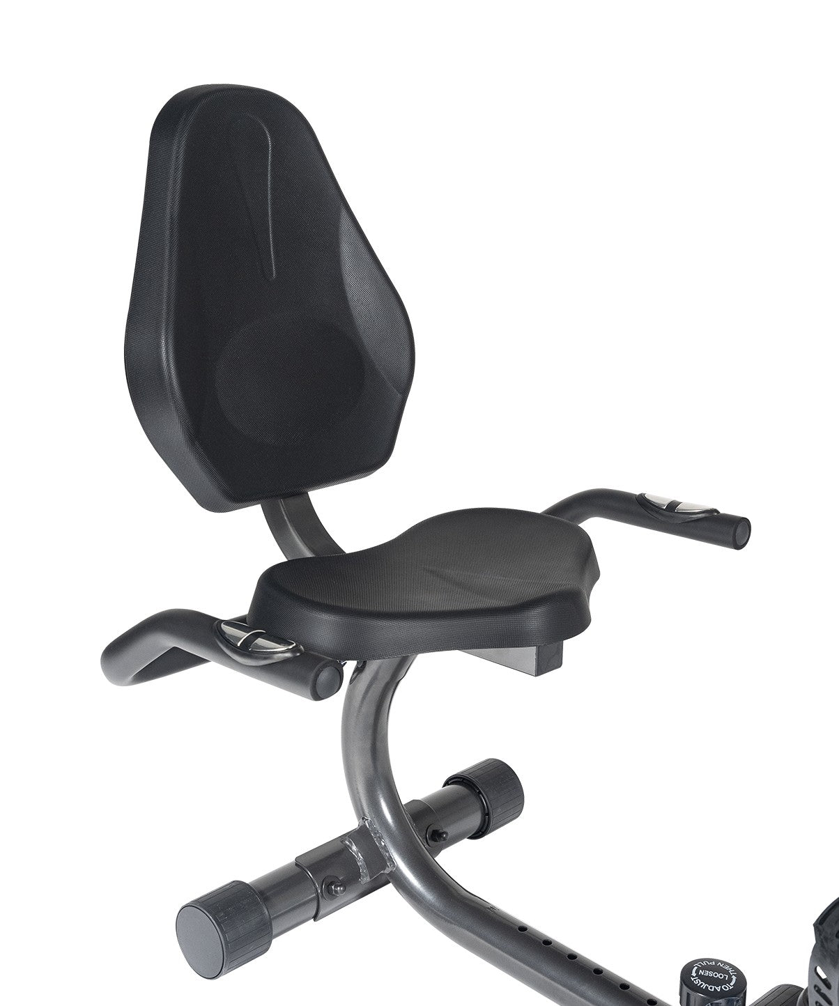 FitClub Recumbent Exercise Bike for Home Gym - Comfortable Indoor Cycling Bike with Adjustable Seat & LCD Display - Perfect for Seniors, Physical Therapy & Low-Impact Cardio Workouts