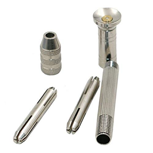Mini Micro Drill Bits Set - Aluminum Hand Drill Chuck for Repair & DIY Projects