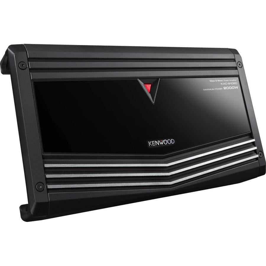 Kenwood KAC 9106D 1000W Class D Monoblock Car Amplifier - High Power Bass Boost for Car Audio System, Perfect for Subwoofers & Truck Sound Upgrades