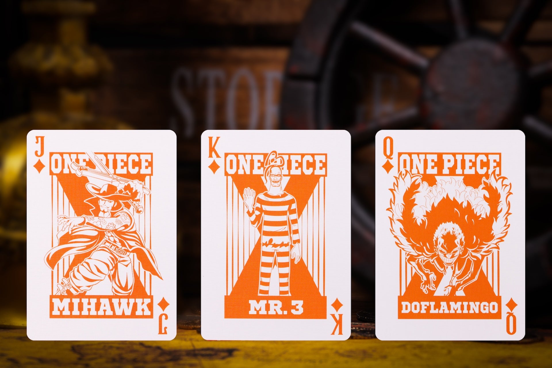 One Piece Anime Playing Cards - Crocodile Character Deck for Collectors & Card Games | Perfect for Gifts, Game Nights, and Anime Fans
