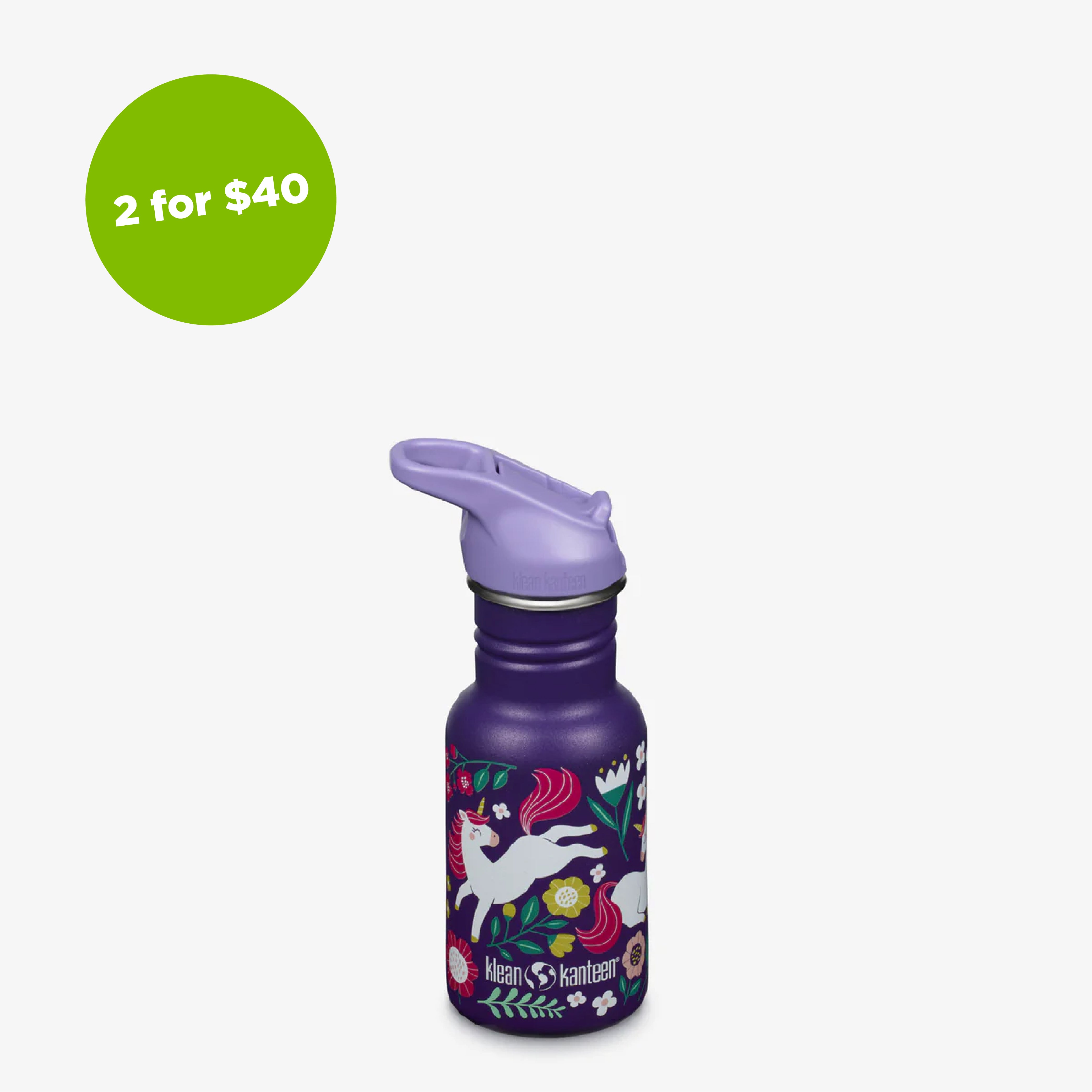 Leaping Unicorns Purple
