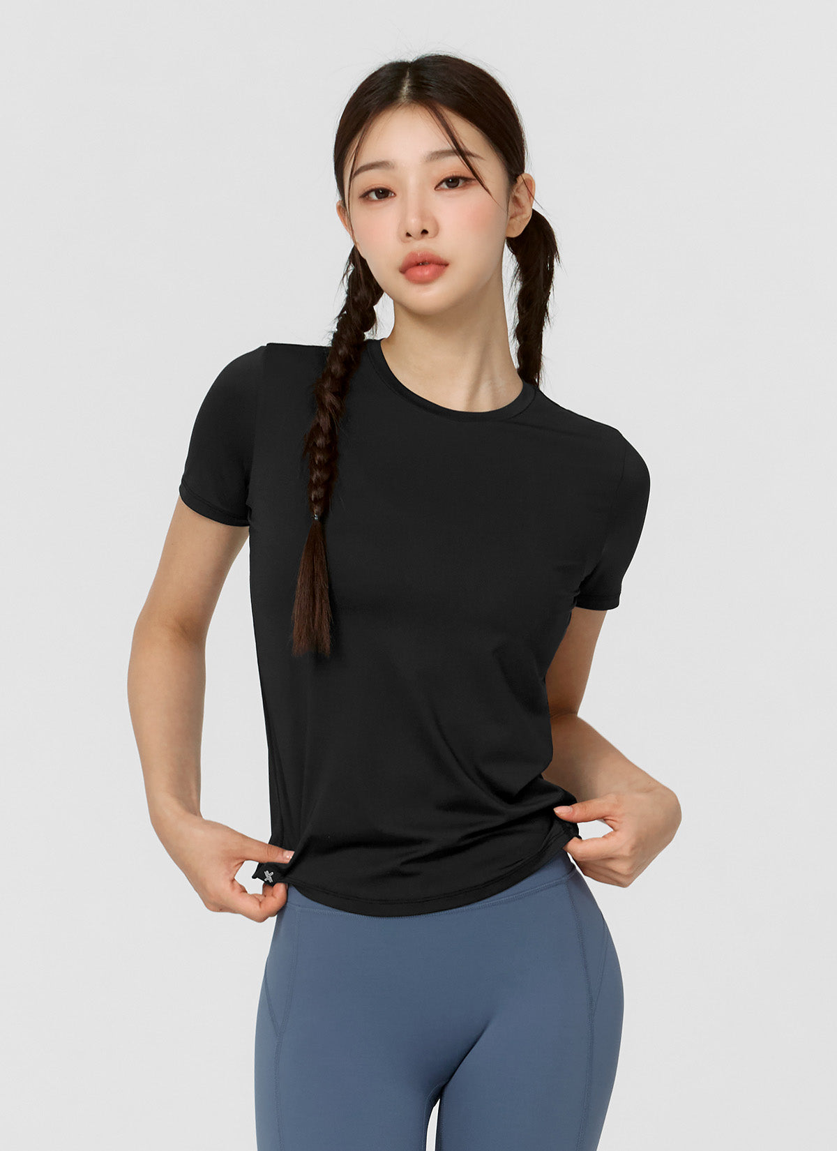 1+1 Ice Feather Light Short Sleeve T-Shirts - Ultra Soft & Breathable Summer Tops for Women - Perfect for Casual Wear, Beach Outings & Yoga