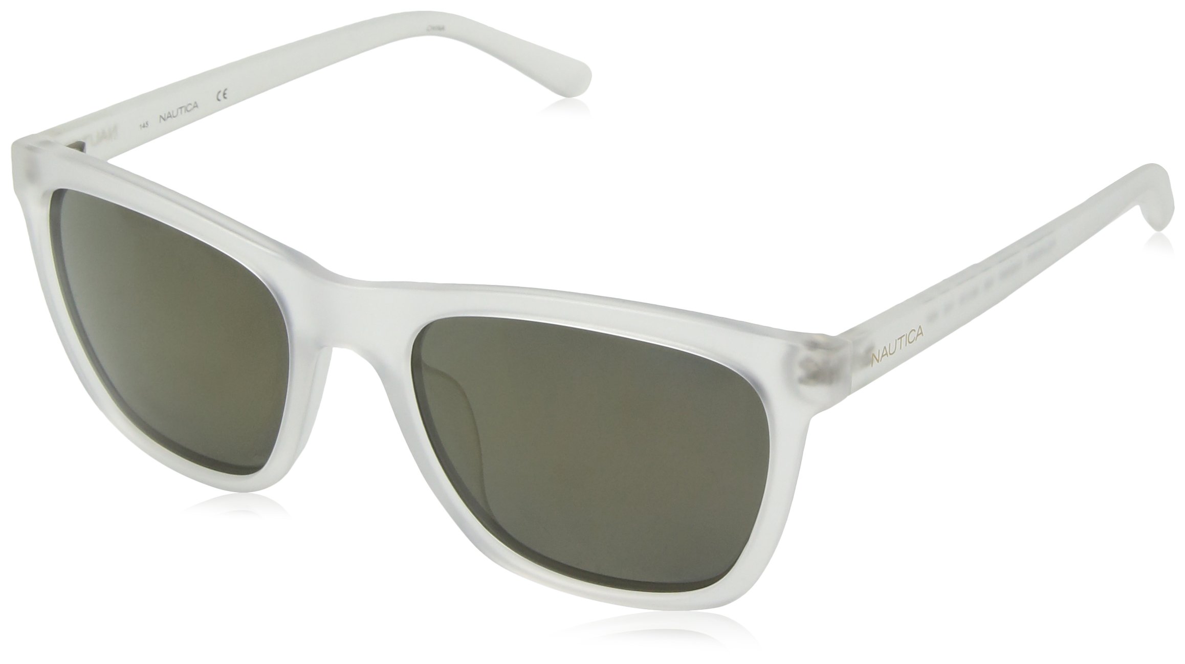 Nautica Men's N3629sp Square Sunglasses for Men - Polarized UV Protection, Classic Aviator Style - Perfect for Driving, Beach & Outdoor Activities