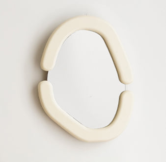 Stylish Mirage Wall & Desk Mirror - Elegant Home & Office Decor for Vanity, Makeup, and Dressing Areas