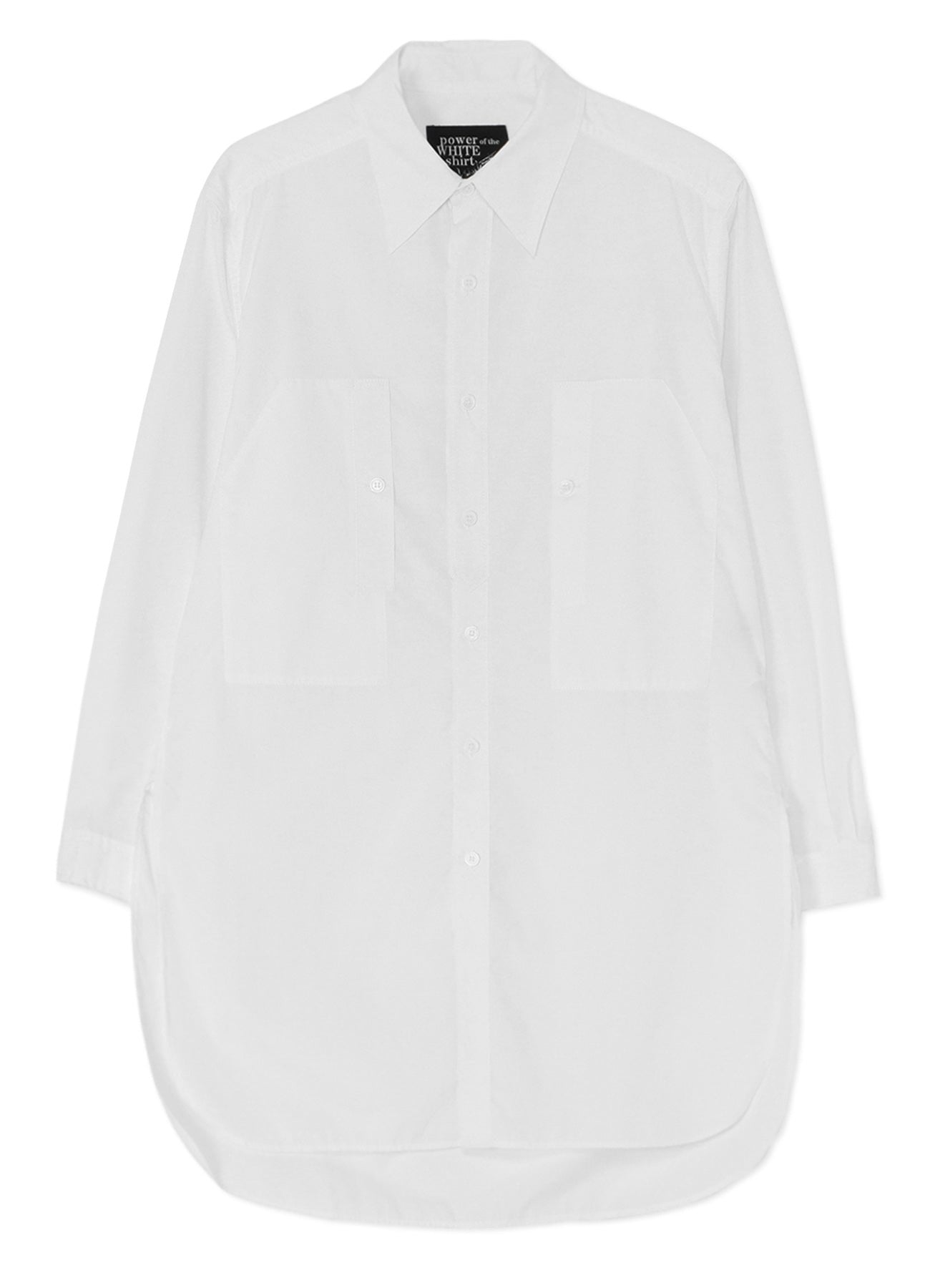 Premium Cotton Broadcloth Men's Casual Shirt with Rounded Hem & Double Chest Pockets - Comfortable Office Wear & Weekend Outfit