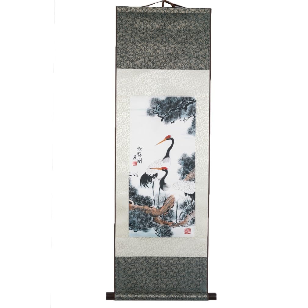 Japanese Cranes Wall Tapestry - 39