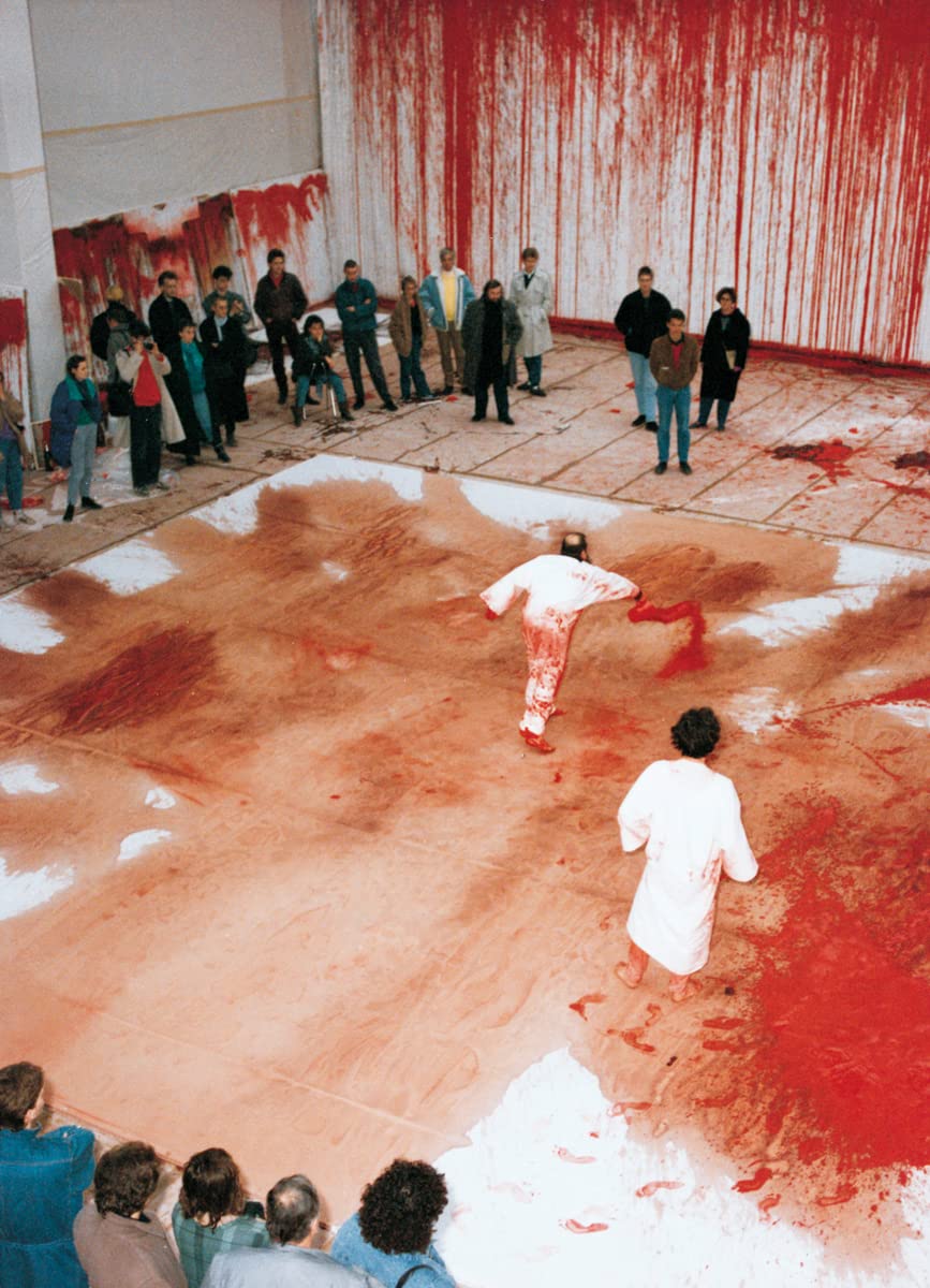 Hermann Nitsch: 20th Painting Action - Vienna Secession Abstract Art for Modern Home & Office Decor | Wall Art, Gift Idea for Art Lovers