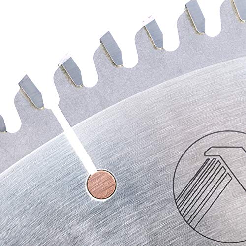 Amana Tool MB14108 14-Inch 108-Tooth Carbide Tipped Double-Face Melamine Saw Blade with -6° H-ATB Angle – Perfect for Cabinetry, Laminate Cutting, and Precision Woodworking Projects