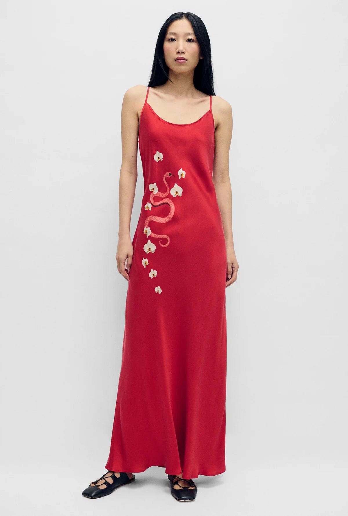 1996 Year of the Snake Dress - Vintage Chinese Zodiac Themed Apparel for Parties & Festivals