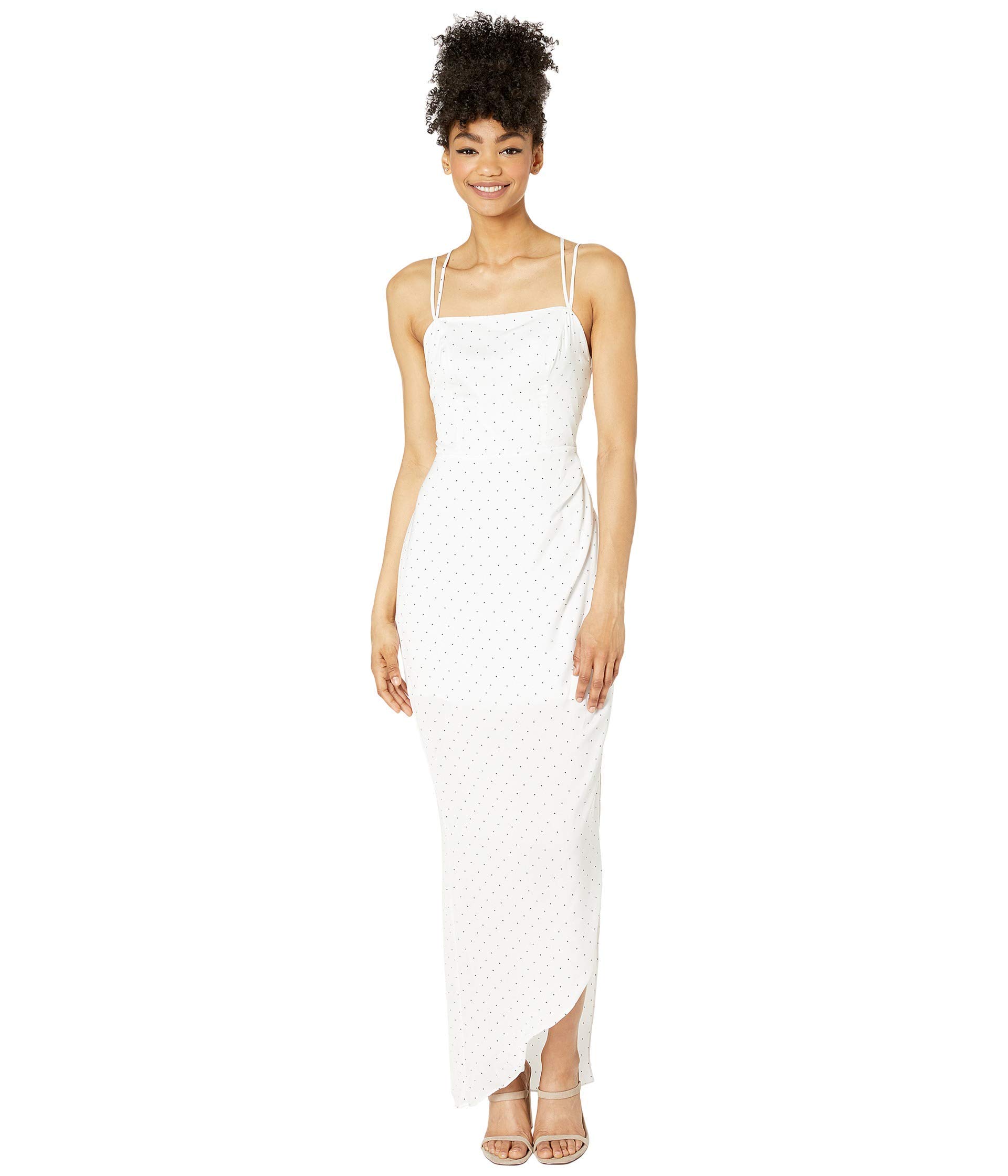 BCBGeneration Women's Strappy Back Evening Gown - Elegant Formal Dress for Prom, Wedding & Special Occasions