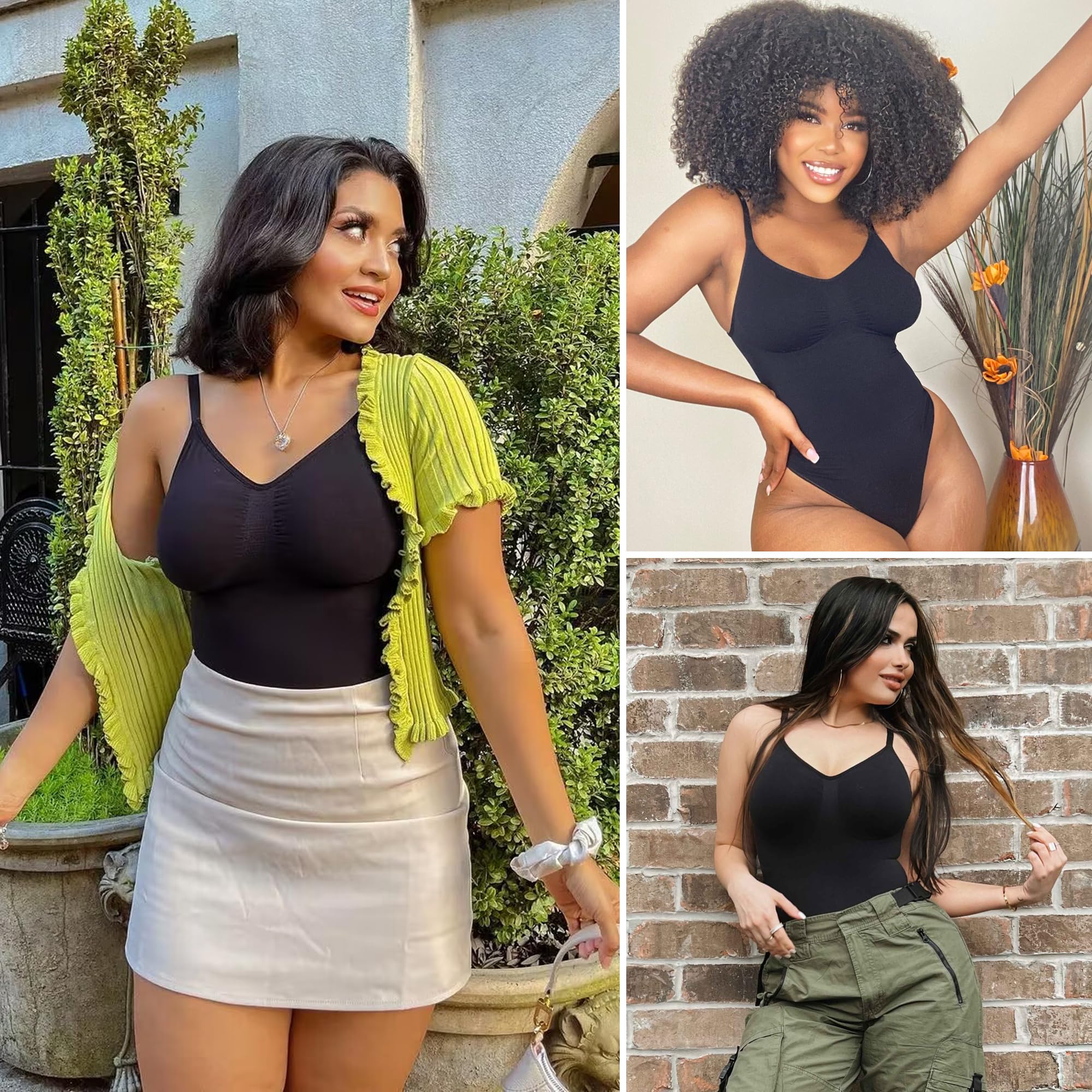 SHAPERX Women's Shapewear Bodysuit - Tummy Control & Waist Trainer for Women, Seamless Sculpting Body Shaper - Perfect for Everyday Wear, Workout & Special Occasions