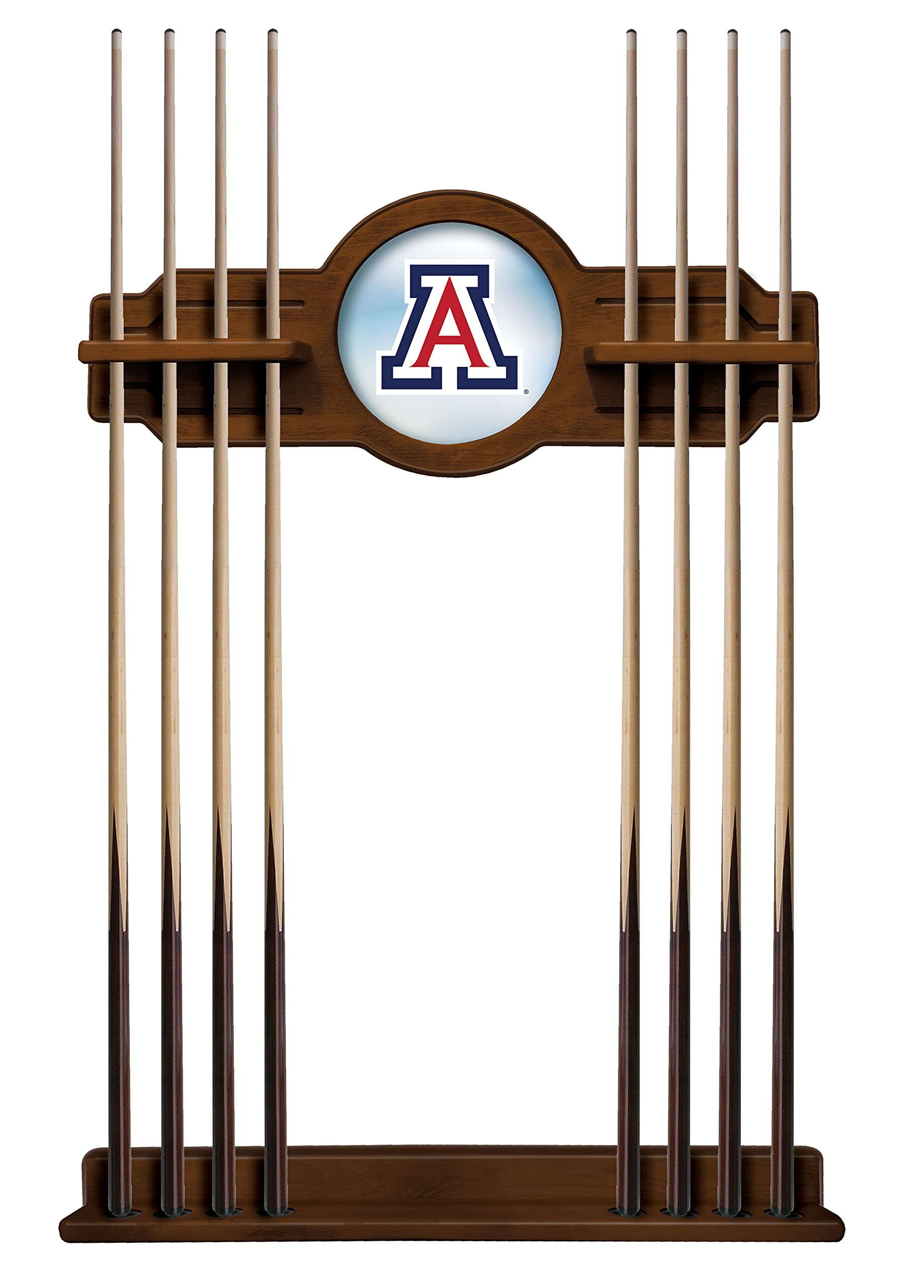 Holland Bar Stool Arizona Cue Rack - Chardonnay Finish Pool Cue Holder for Billiard Room, Game Room & Man Cave Decor
