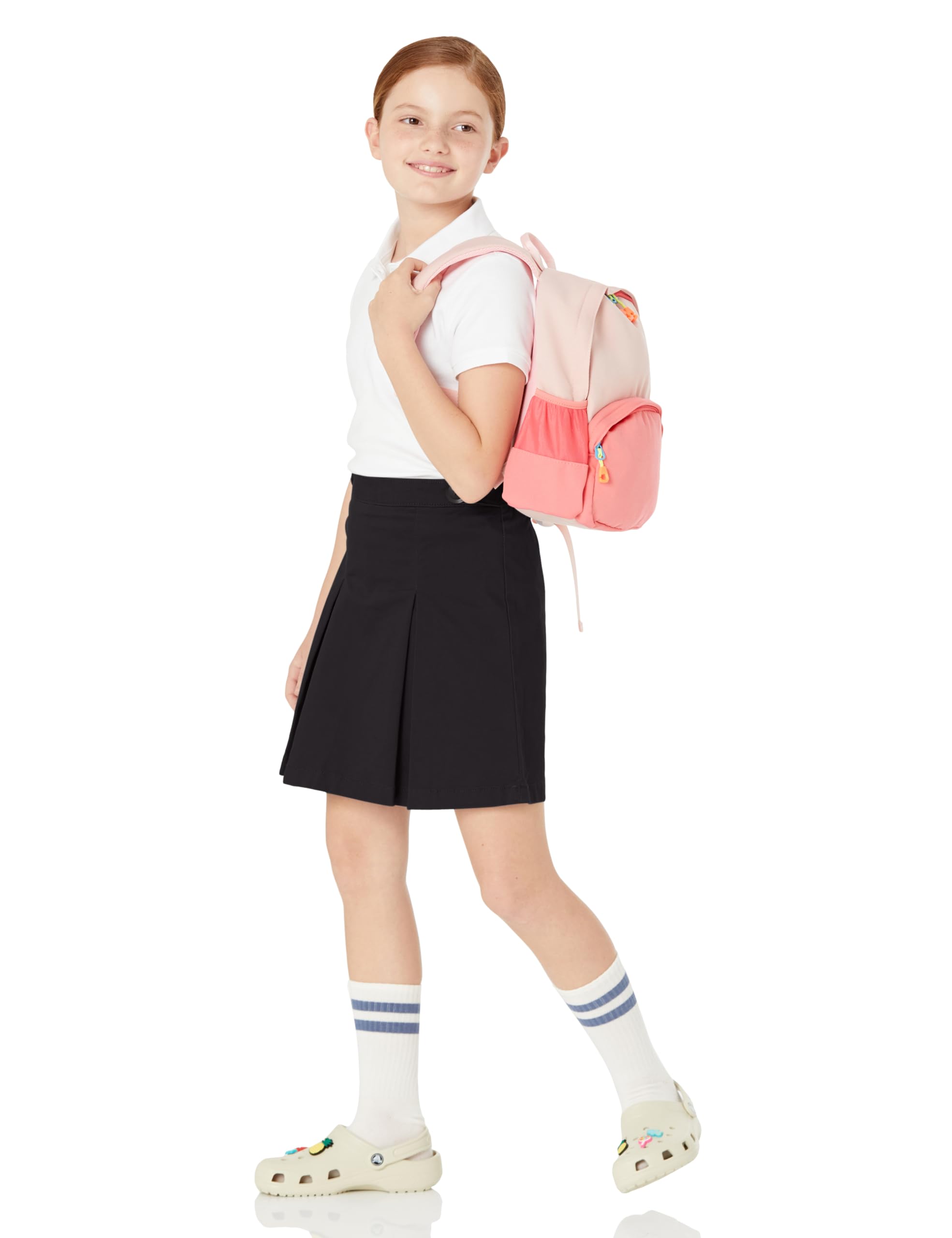 Amazon Essentials Girls' Uniform Scooter Skirts Multipack - Comfortable School Uniform Skirts for Girls, Perfect for School, Church & Special Occasions