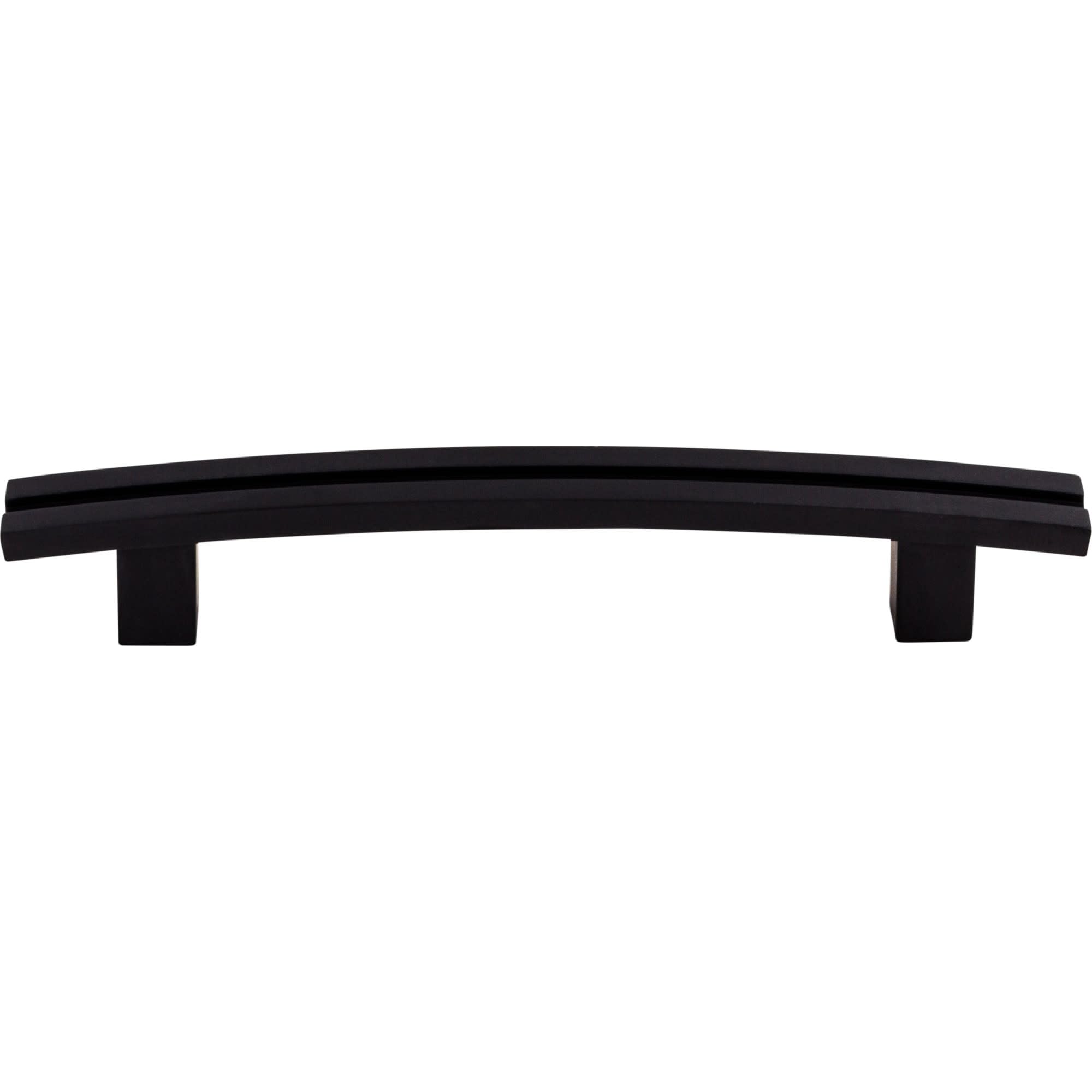 TK81 Sanctuary 5 Inch Center to Center Bar Cabinet Pull in Flat Black - Premium Cabinet Hardware for Modern Kitchens, Bathrooms & Home Bars