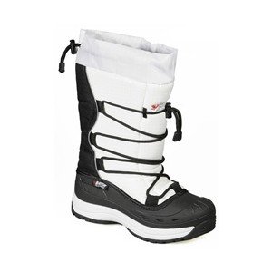 Baffin Snogoose Women's Snowmobile Boots - White, Size 6 (USA) - Waterproof Winter Boots for Snowmobiling, Hiking & Cold Weather Outdoor Activities