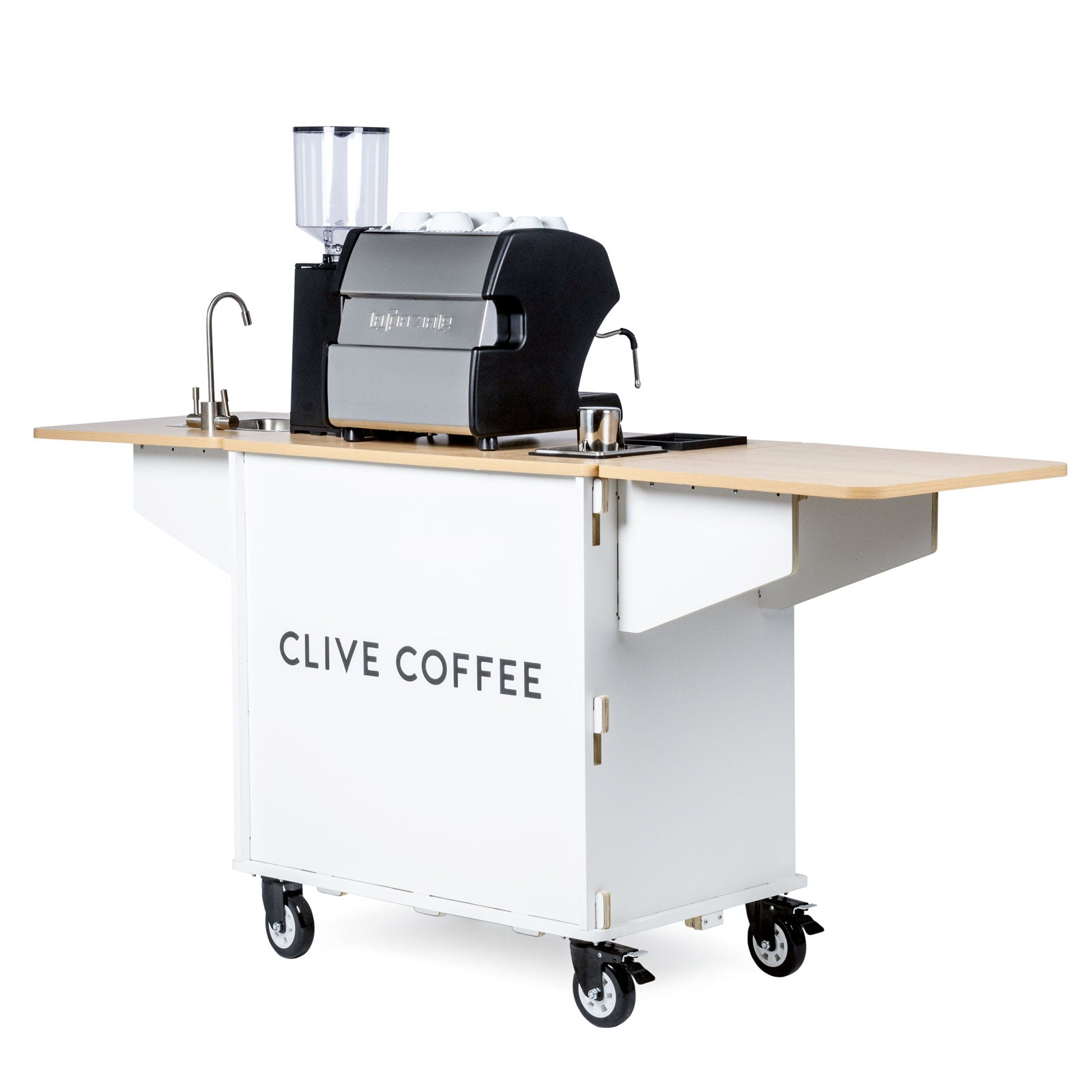 Klassy Karts Mobile Coffee Cart - Turnkey Business Solution for Coffee Entrepreneurs | Perfect for Farmers Markets, Events & Street Vending