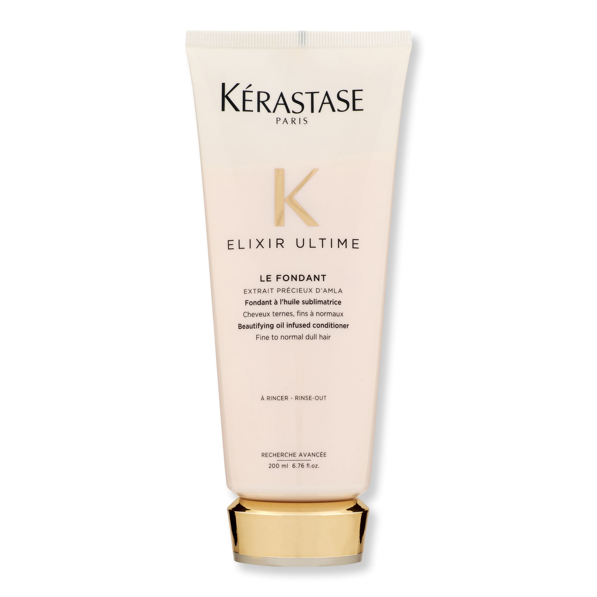 Kerastase Elixir Ultime Le Fondant Hair Conditioner for Dry & Damaged Hair - Deep Nourishing & Repairing Treatment for Salon-Quality Results at Home