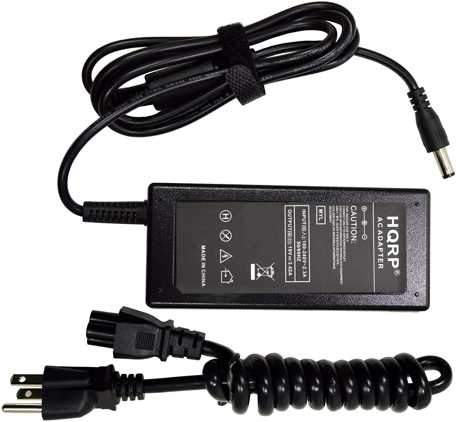 HQRP 19V AC Power Adapter Charger for Petsafe Wireless Pet Containment System - Compatible with RFA-374, PIF-300 & 650-231 Transmitters - Replacement Power Supply Cord for Indoor/Outdoor Pet Fence Use