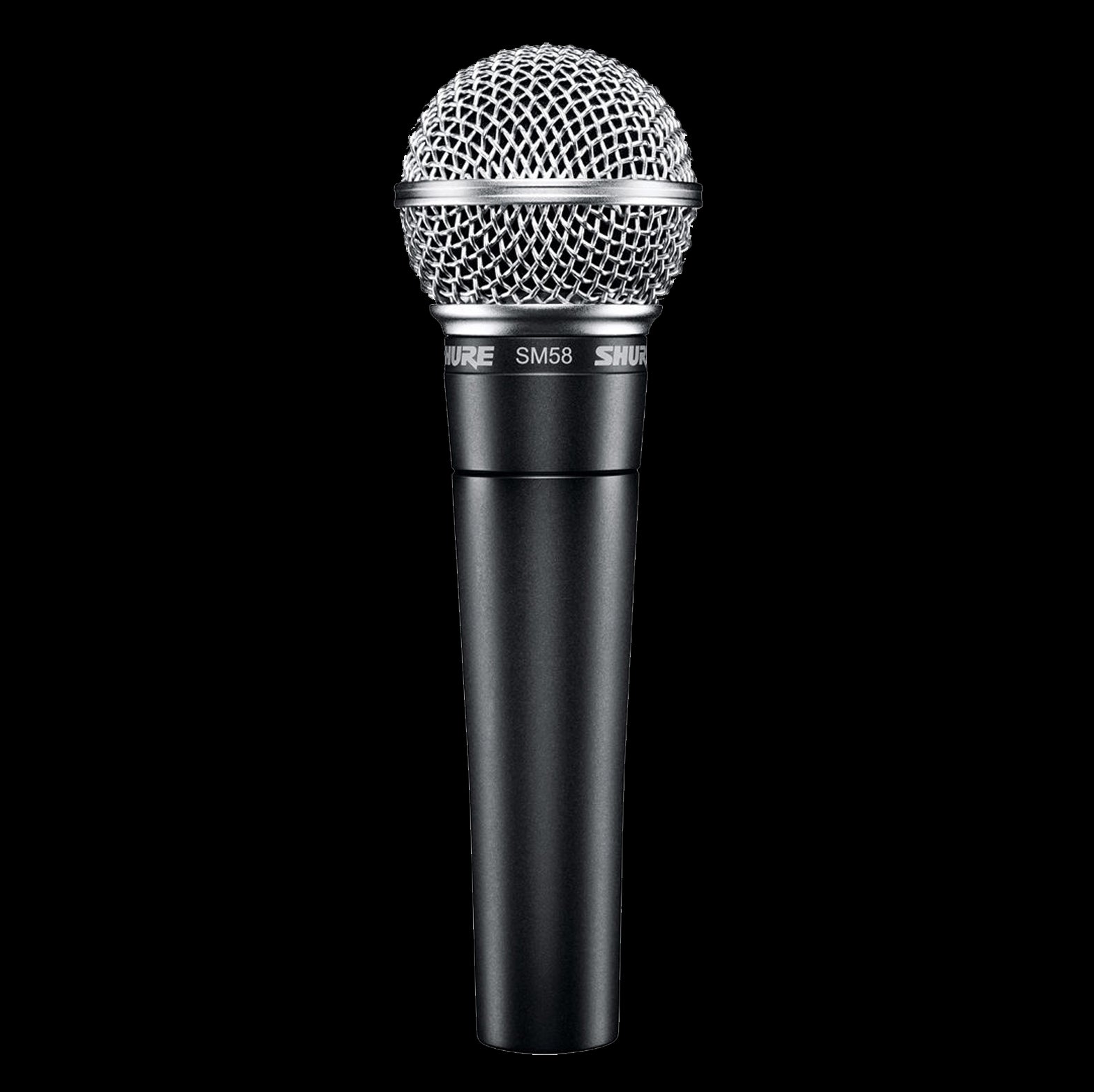 Shure SM58-LC Cardioid Dynamic Vocal Microphone - Professional Studio & Live Performance Mic for Singers, Speakers & Podcasting