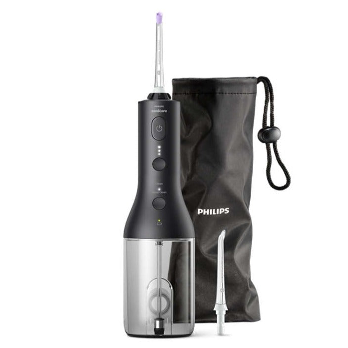 HX3826 Cordless Oral Irrigator - Water Flosser for Teeth Cleaning, Portable Dental Care for Travel & Home Use