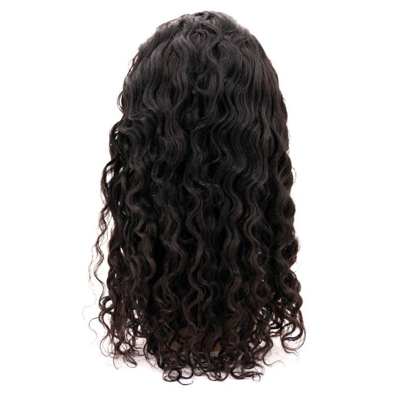 4x4 Transparent Lace Closure Wig for Beach Waves - Natural Looking Human Hair Wig for Women - Perfect for Summer Vacations, Beach Parties & Everyday Styling