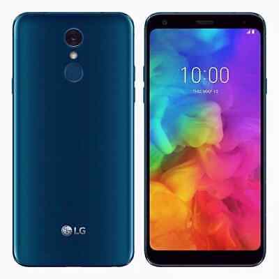 LG Q7+ Moroccan Blue 64GB Smartphone - Unlocked for All Carriers | Fast Performance, HD Display | Perfect for Travel, Work & Entertainment