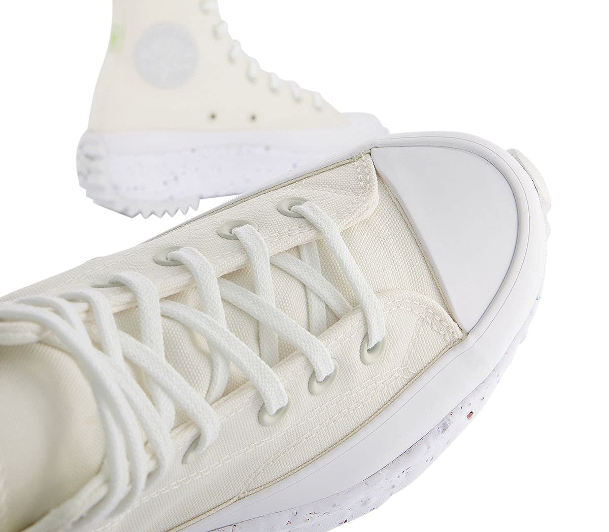 Converse Men's Run Star Hike High Top Sneakers - White Egret Size 9 | Fashionable Streetwear & Casual Shoes for Everyday Wear, Running & Urban Style