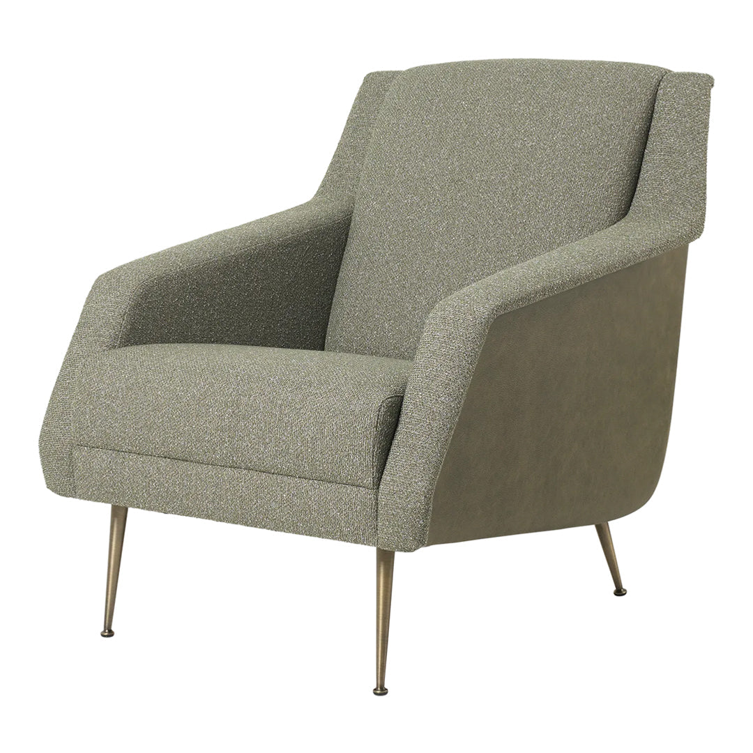 Modern CDC.1 Lounge Chair with Conic Base - Stylish & Comfortable Accent Chair for Living Room, Bedroom, or Office - Perfect for Relaxing, Reading & Lounging