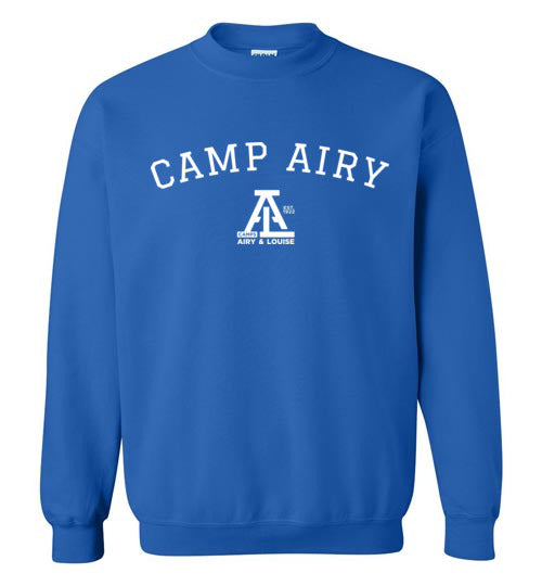 Comfortable Airy Collegiate Crewneck Sweatshirt for Adults - Perfect for Casual Wear, College Campuses & Relaxing Weekends