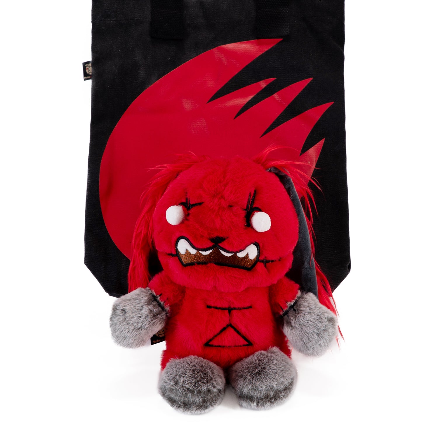 Plushie Dreadfuls Rage Rabbit Stuffed Animal - Soft Emotional Support Toy for Stress Relief & Anger Management | Perfect for Therapy, Gifts & Home Decor
