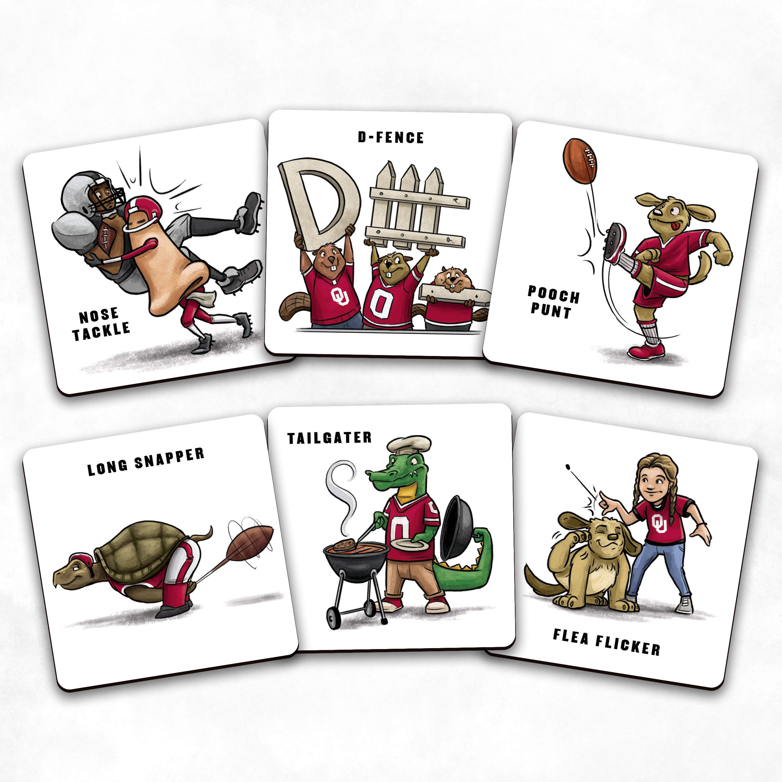 YouTheFan NCAA Memory Match Game - Fun College Sports Card Matching Game for Kids & Adults - Perfect for Family Game Night, Parties & Sports Fan Gifts