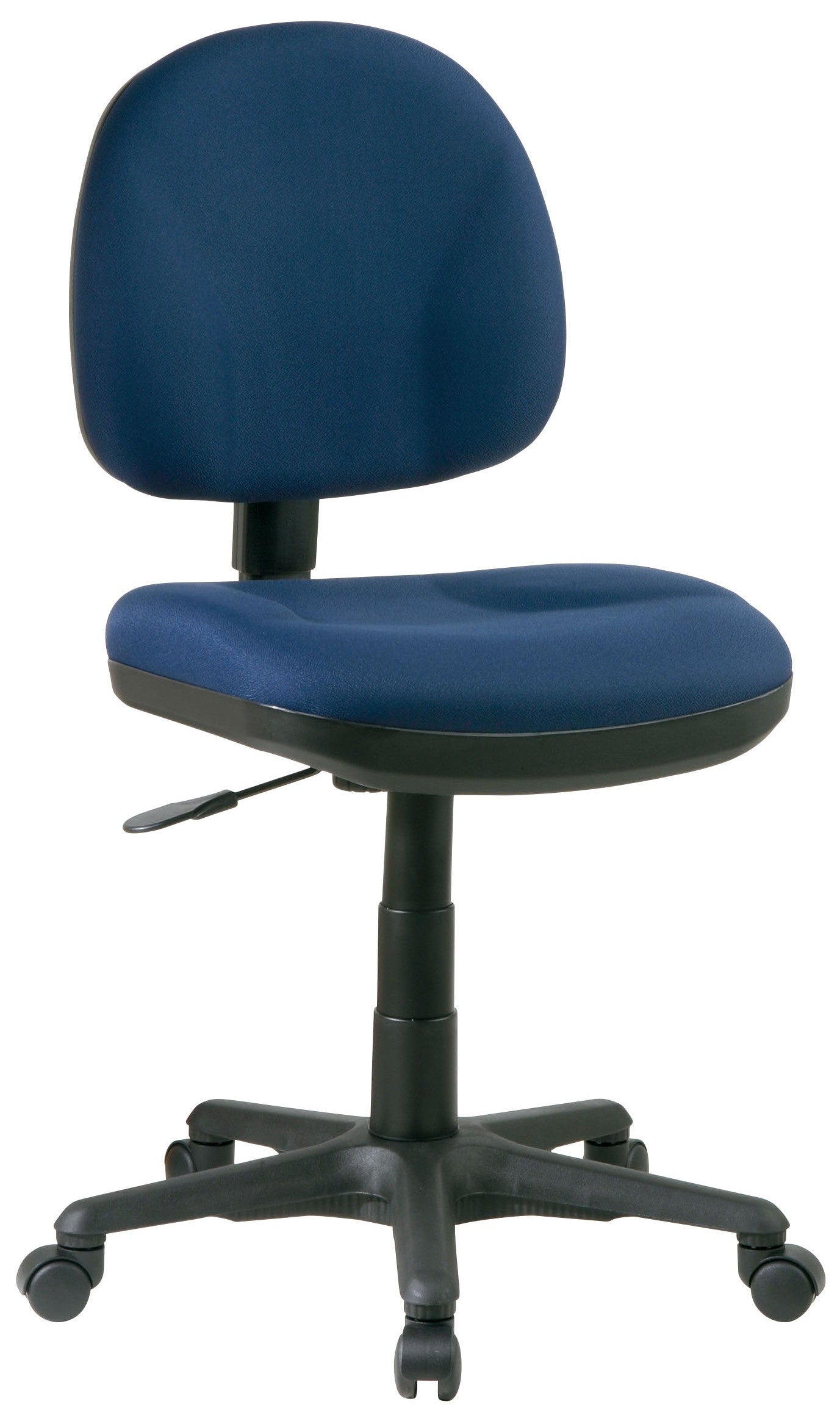 Ergonomic Office Chair - Adjustable Height Computer Desk Chair with Lumbar Support, Swivel & Rolling Wheels for Home & Office Workspace - Work Smart™ Model 8120