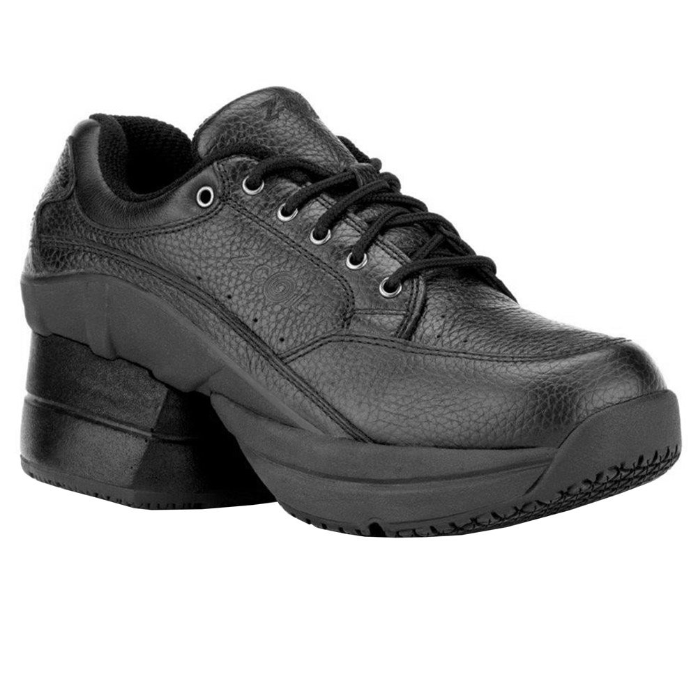 Z-CoiL Legend Men's Orthopedic Work Shoes - Pain Relief Leather Work Boots with Orthotic Support & Comfort - Enclosed Coil Technology for Plantar Fasciitis & Heel Pain - Ideal for Standing All Day at Work, Construction Sites & Nursing Jobs
