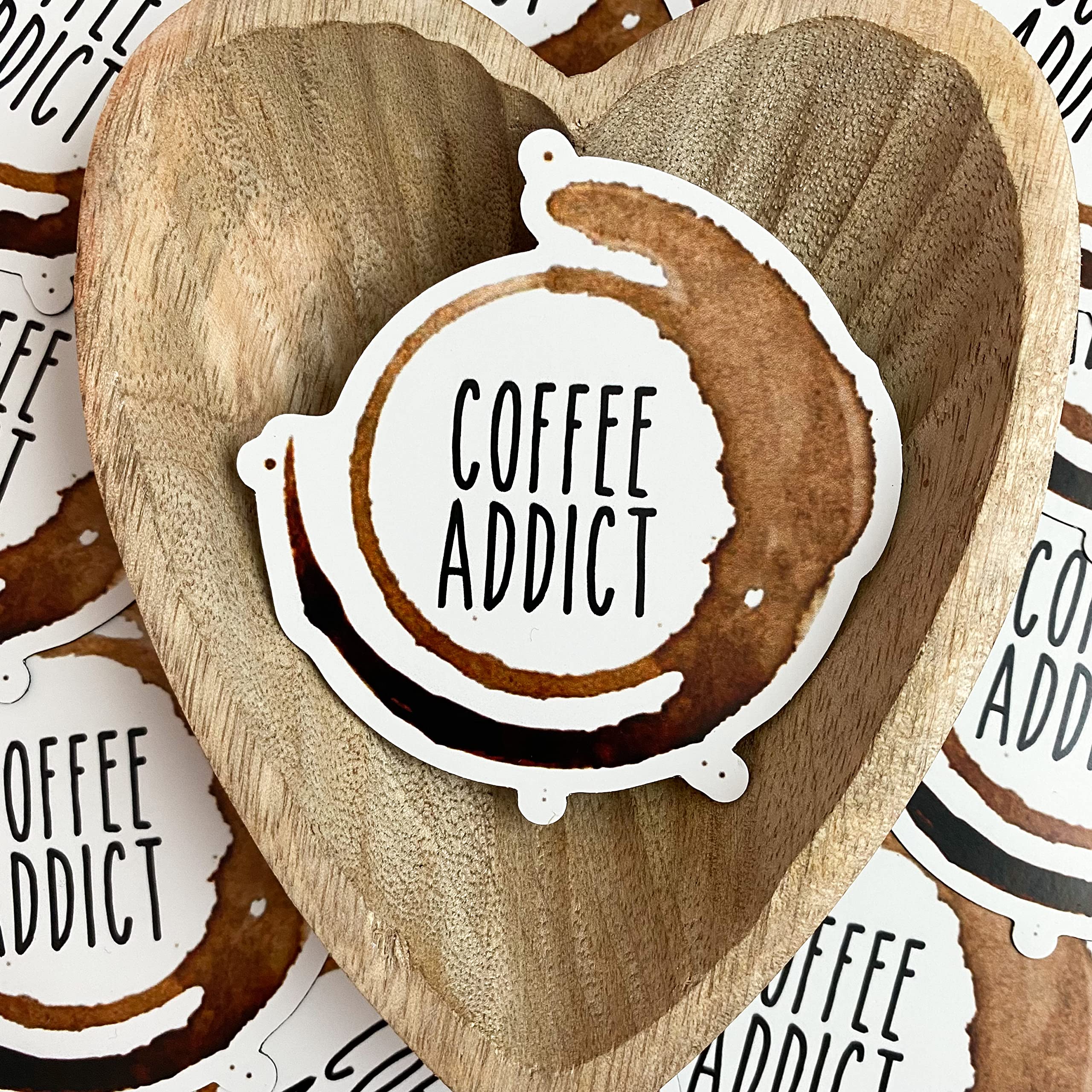 Strong Coffee Lover Fridge Magnets - Funny Coffee Addict Refrigerator Magnets for Kitchen Decor, Office & Gifts - Perfect for Coffee Enthusiasts & Baristas