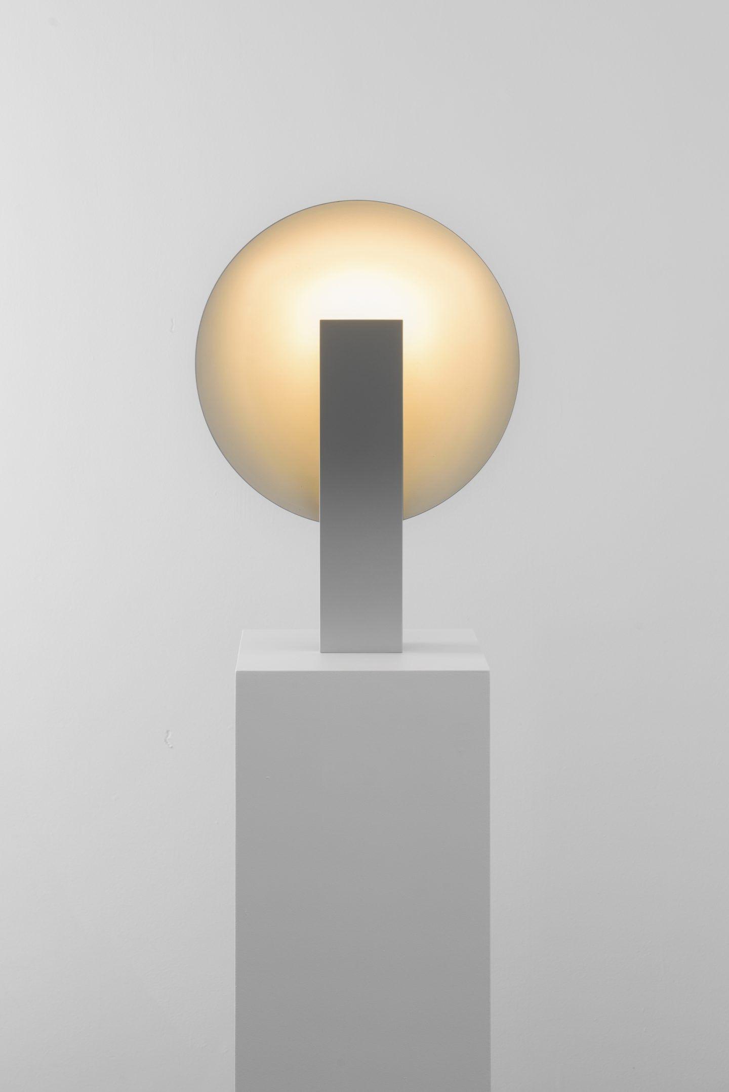 Orbe Modern LED Table Lamp - Adjustable Brightness, USB Charging Port, Night Light for Bedroom, Living Room, Office - Perfect for Reading, Working & Relaxing