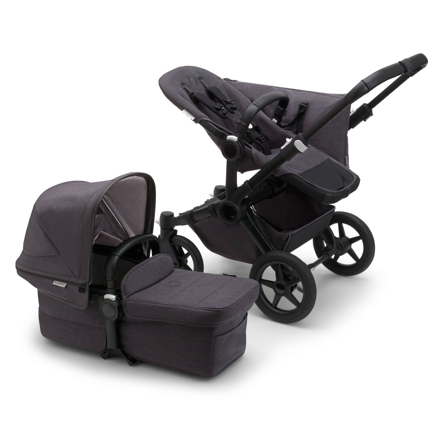 Bugaboo Donkey 5 Mono Complete Stroller - Lightweight Compact Baby Stroller with Adjustable Seat | Perfect for City Walks, Travel & Everyday Use