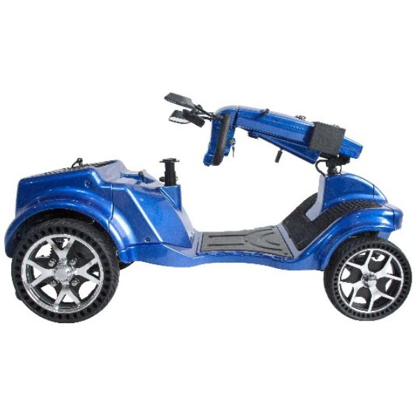 Gladiator 4 Wheel Bariatric Mobility Scooter - Heavy Duty Electric Wheelchair for Adults with 500 lbs Capacity - Ideal for Indoor & Outdoor Use, Travel, Shopping, and Daily Mobility Assistance